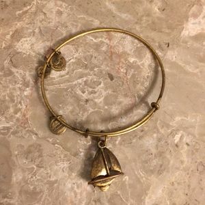 Alex and Ani sailboat charm bracelet